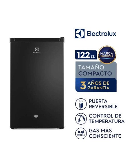 Mini Bar Electrolux 122 Litros Frost negro ERA12D3C5AB 1