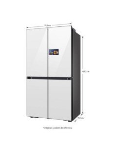 Nevecon Samsung 658 Litros Tipo Europeo Bespoke Blanco RM90F66C1WCO 1 2