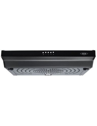Campana Haceb Kala Negra 60cm 3 Velocidades  1