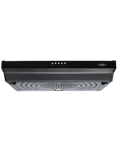 Campana Haceb Kala Negra 60cm 3 Velocidades  1