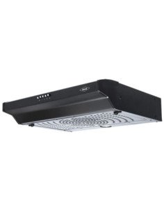 Campana Haceb Kala Negra 60cm 3 Velocidades  1 2