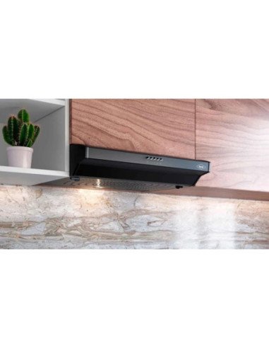 Campana Haceb Kala Negra 60cm 3 Velocidades  5