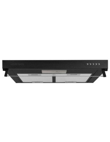 Campana Extractora Challenger Horizontal 60 cm Negra 3 velocidades CX 4562 NEGRO 1