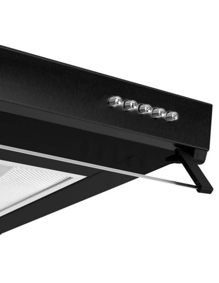 Campana Extractora Challenger Horizontal 60 cm Negra 3 velocidades CX 4562 NEGRO 4
