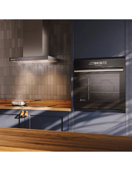 Campana Extractora Electrolux 60cm Empotrable Panel Touch 3 velocidades Inox Emp CE6TF