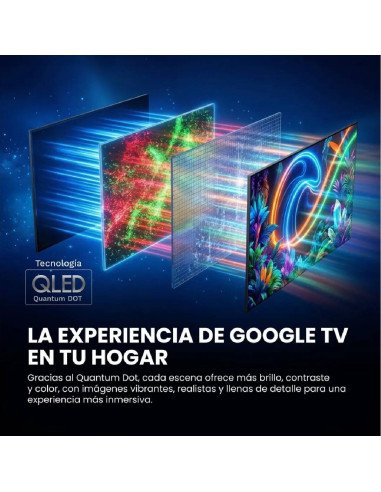 Televisor Challenger 75 pulgadas QLED 120 Hz Google TV 75TG4770
