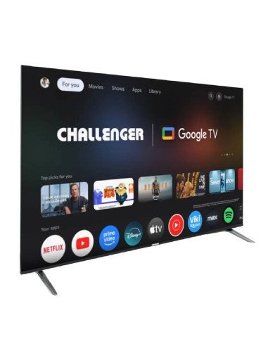 Televisor Challenger 75 pulgadas QLED 120 Hz Google TV 75TG4770
