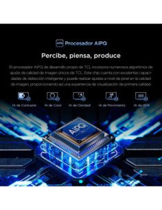 Televisor TCL 65 pulgadas QLED Premium Google 65P7L 1 2