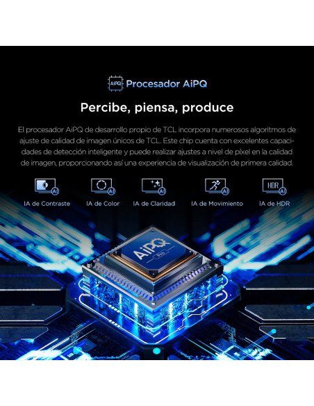Televisor TCL 65 pulgadas QLED Premium Google 65P7L 2
