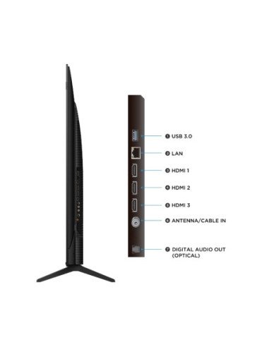 Televisor TCL 65 pulgadas QLED Premium Google 65P7L 10
