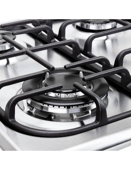 Cubierta de Empotrar Haceb 60X51 Sesamo CUB SE 6051 INOX HF GN 5