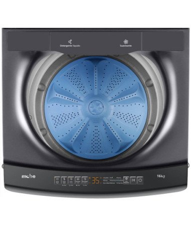 Lavadora Mabe 16 Kg Carga Superior Diamond Gris LMA6120WDGAB0 8