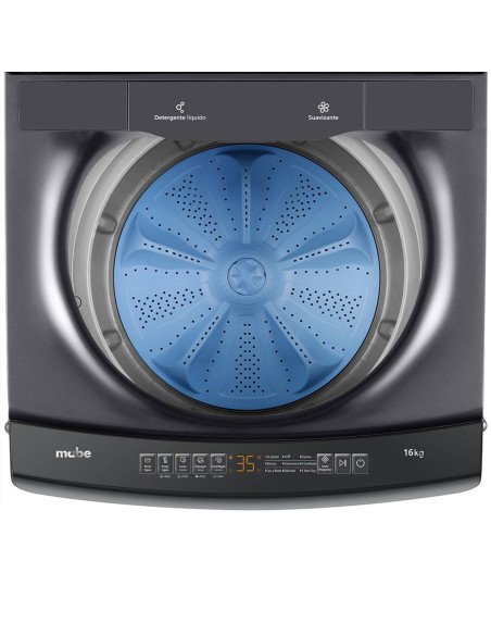 Lavadora Mabe 16 Kg Carga Superior Diamond Gris LMA6120WDGAB0 8