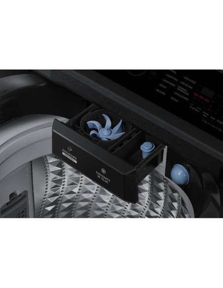 Lavadora Samsung 15 Kg Carga Superior Bespoke AI Wash Negra WA80F15S5BCO 4